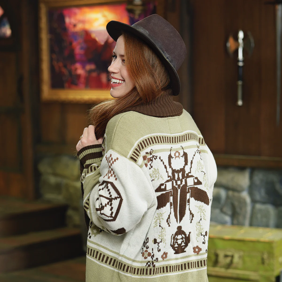 Beauty of Exandria: The Wildes - Caduceus Clay Cardigan Sweater - Image 2