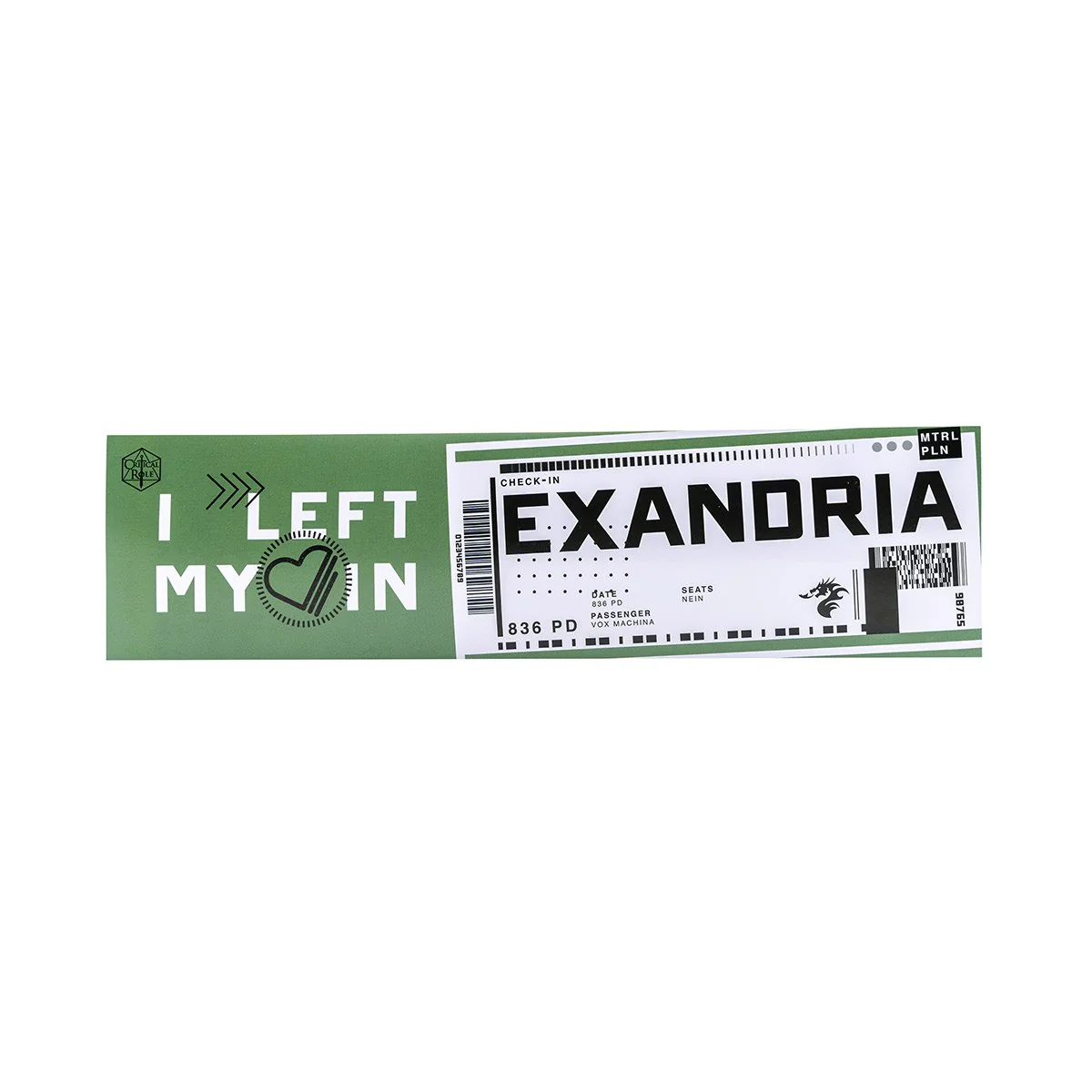 Critical Role Bumper Sticker 3-Pack Set - Image 3