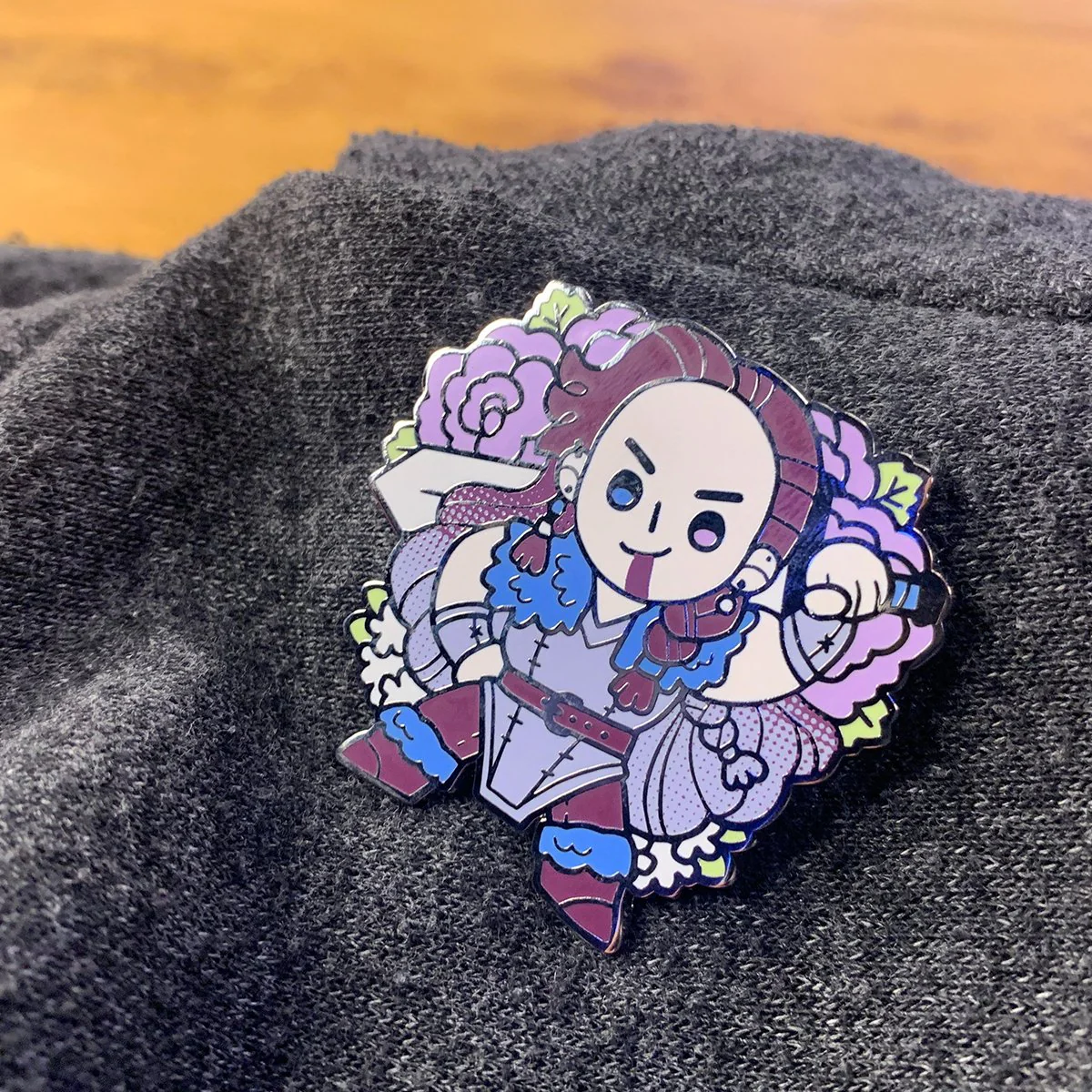 Critical Role Chibi Pin No. 4 - Yasha Nydoorin - Image 2