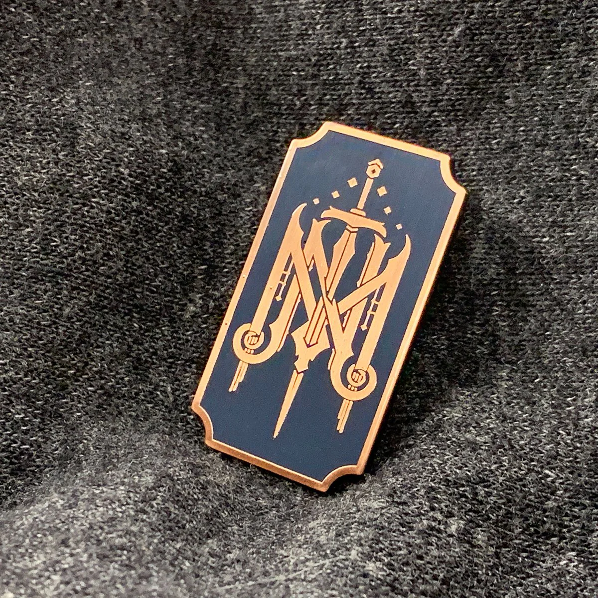 Critical Role Pin No. 3 - Mighty Nein Crest - Image 2