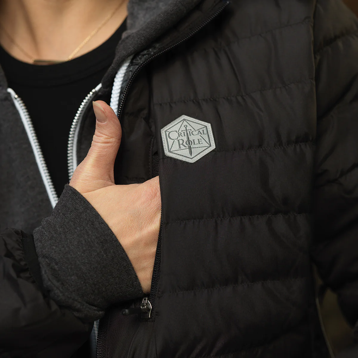 Critical Role Quilted Puffer Jacket - Image 8