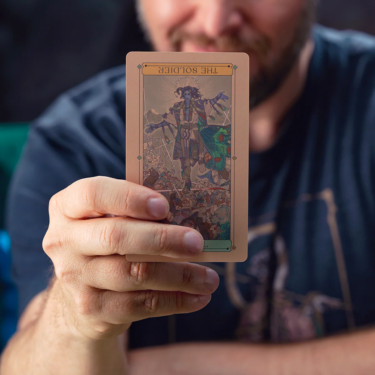 Mollymauk Tealeaf (and Jester Lavorre) Oracle of the Moon Tarot Deck - Image 5